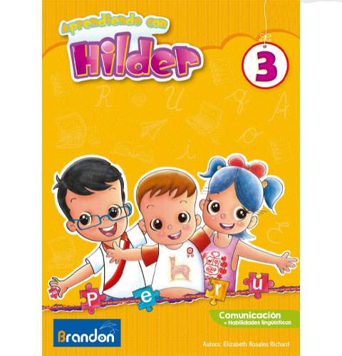 Colección aprendiendo con Hilder 3 años Librerías Multilibros