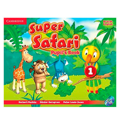 SUPER SAFARI Pupils Book with DVD-ROM 1