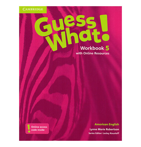 AMERICAN ENGLISH GUESS WHAT! WorkBook 5