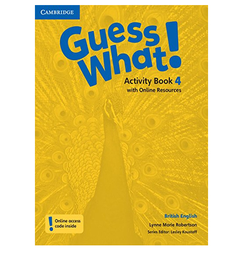 GUESS WHAT! Activity Book with Online Resources 4