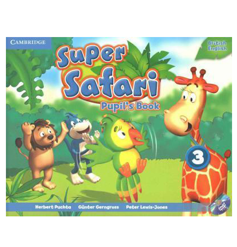 SUPER SAFARI Pupils Book with DVD-ROM 3