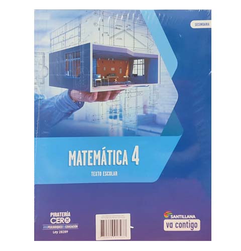 PSS-MATEMATICA 4 SEC - SANTILLANA VA CONTIGO (TEXTO+LA)